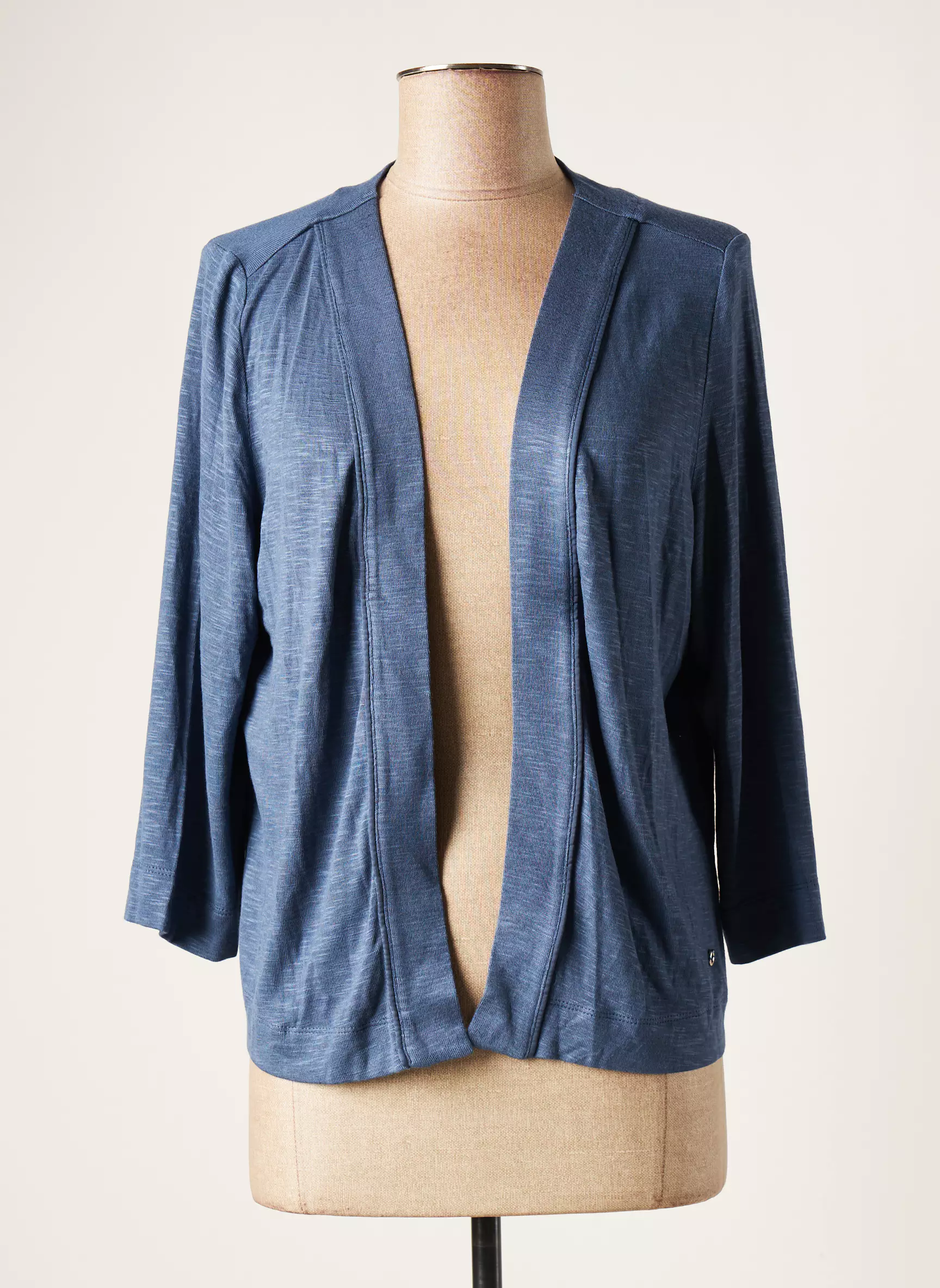 S Oliver Cardigans Femme couleur bleu