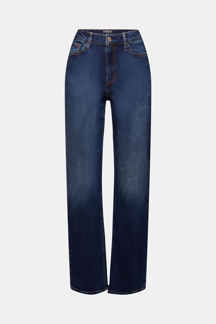 Retro-Jeans mit gerader Passform und hohem Bund