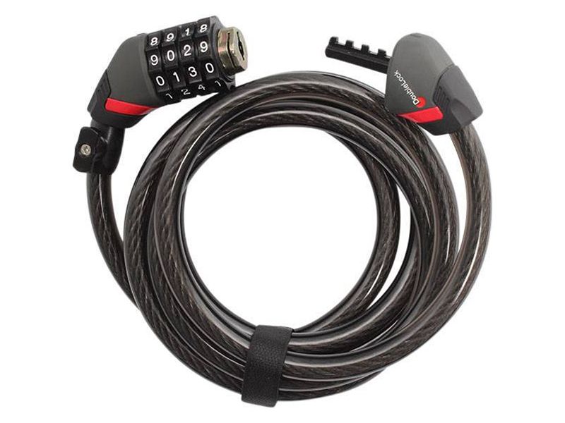 DoubleLock Coil Cable Combo Kabelschloss