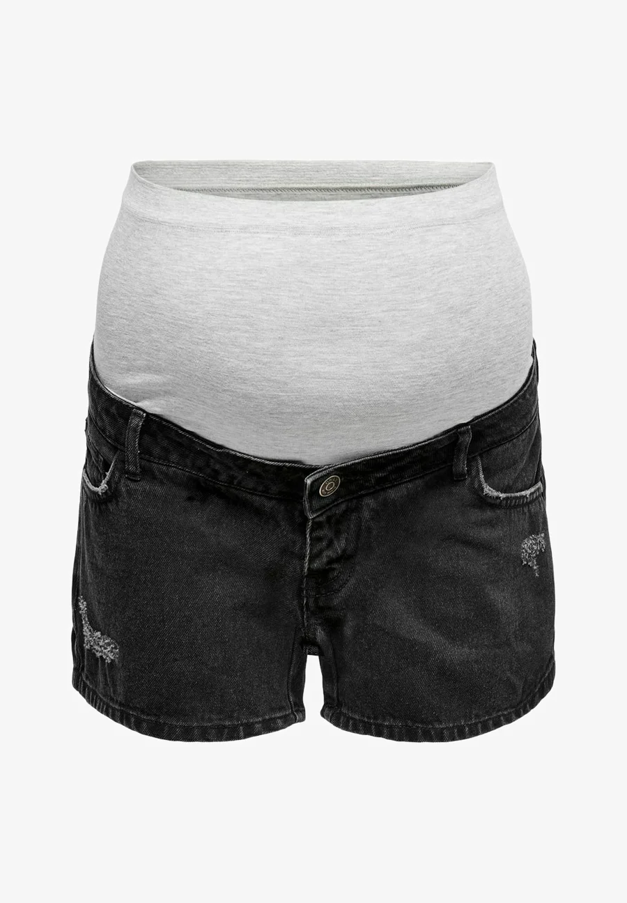 SOLO MATERNIDAD Shorts vaqueros