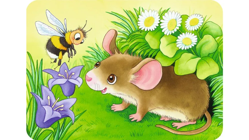 Ravensburger Puzzle - my first Puzzle - Süße Gartenbewohner, 8 Teile