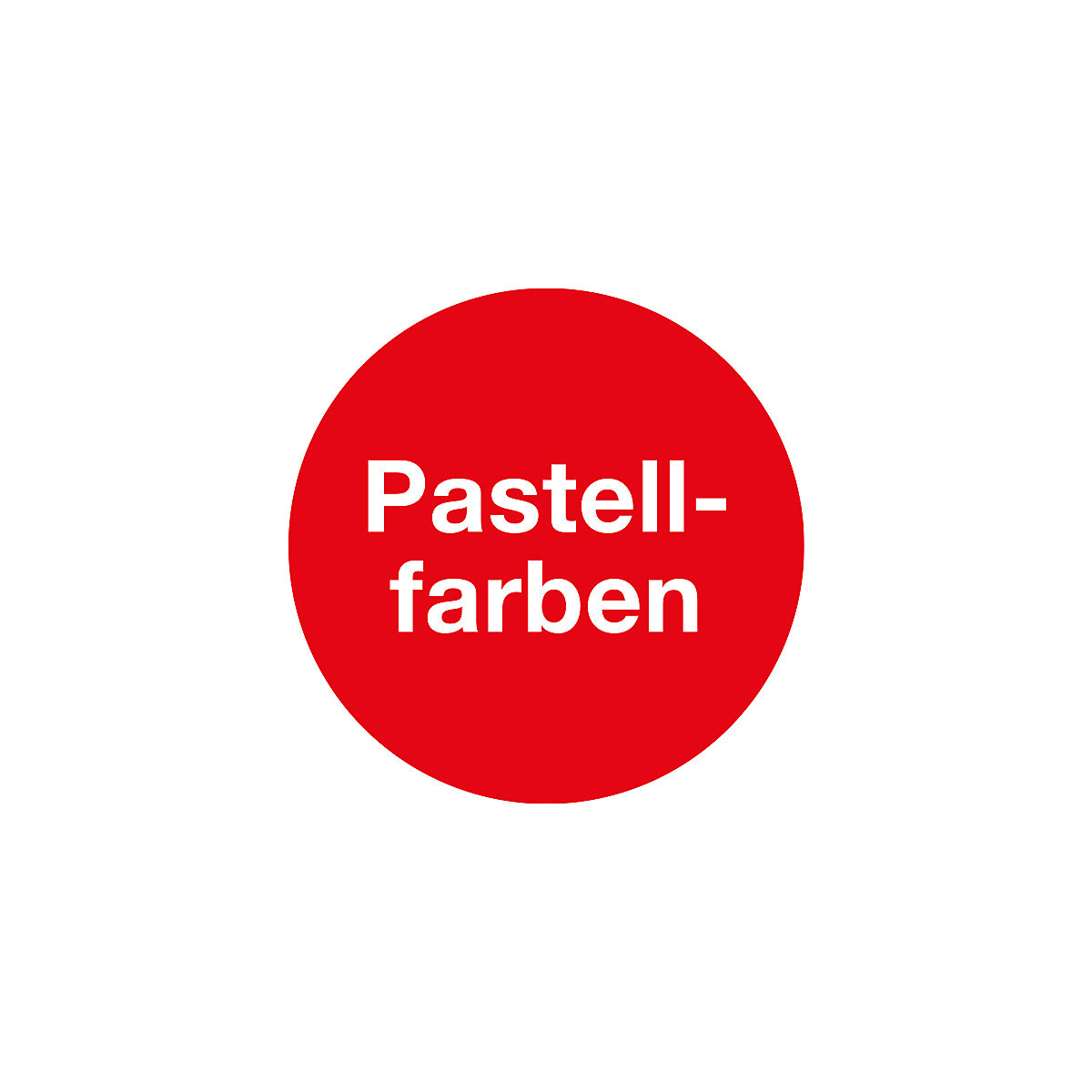 Buntstift Pastell hexagonal, 10 Farben