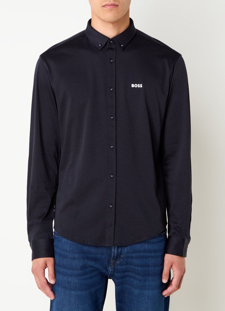 Camisa HUGO BOSS B_MOTION_L de corte regular com logotipo