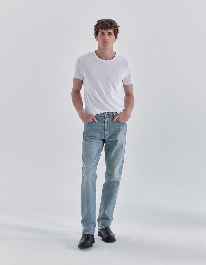 Jean REGULAR indigo Serge Homme
