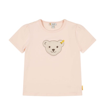 T-Shirt kurzarm, rosa für Mädchen