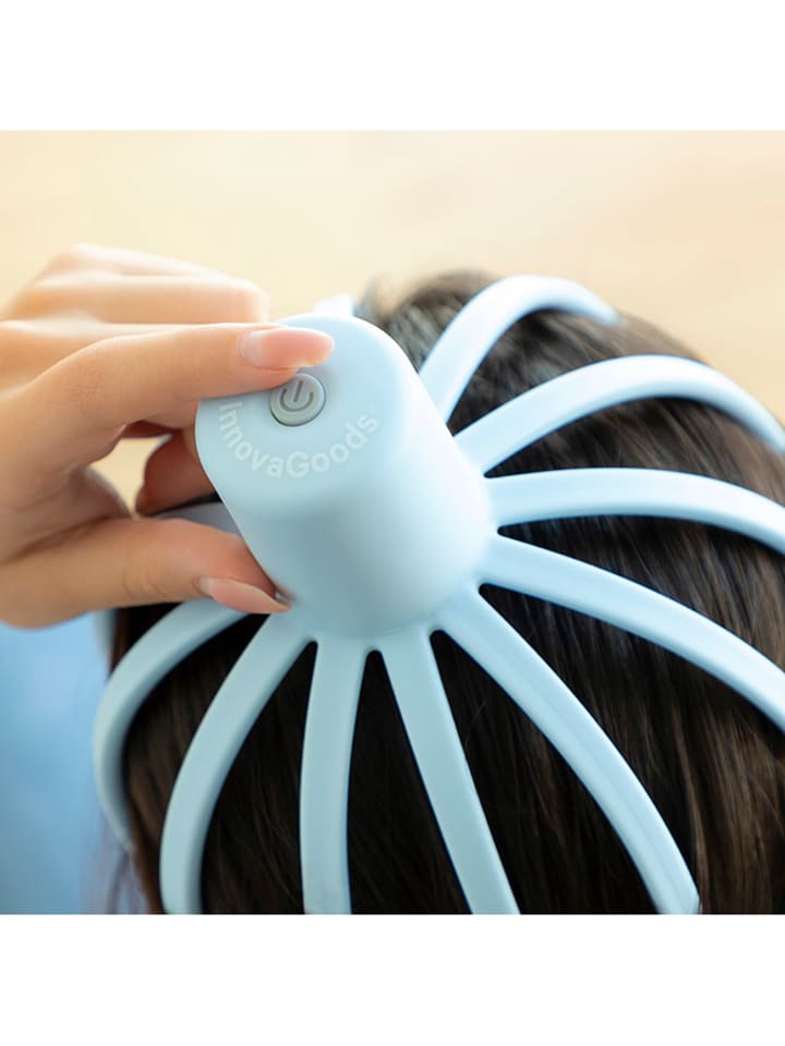 InnovaGoods Kopfmassagegerät in Hellblau günstig kaufen onesize