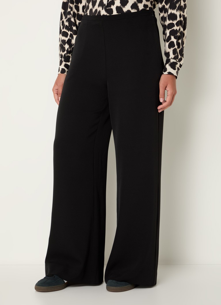 MSCH Copenhagen Nichelle high waist wide fit pants with stretch