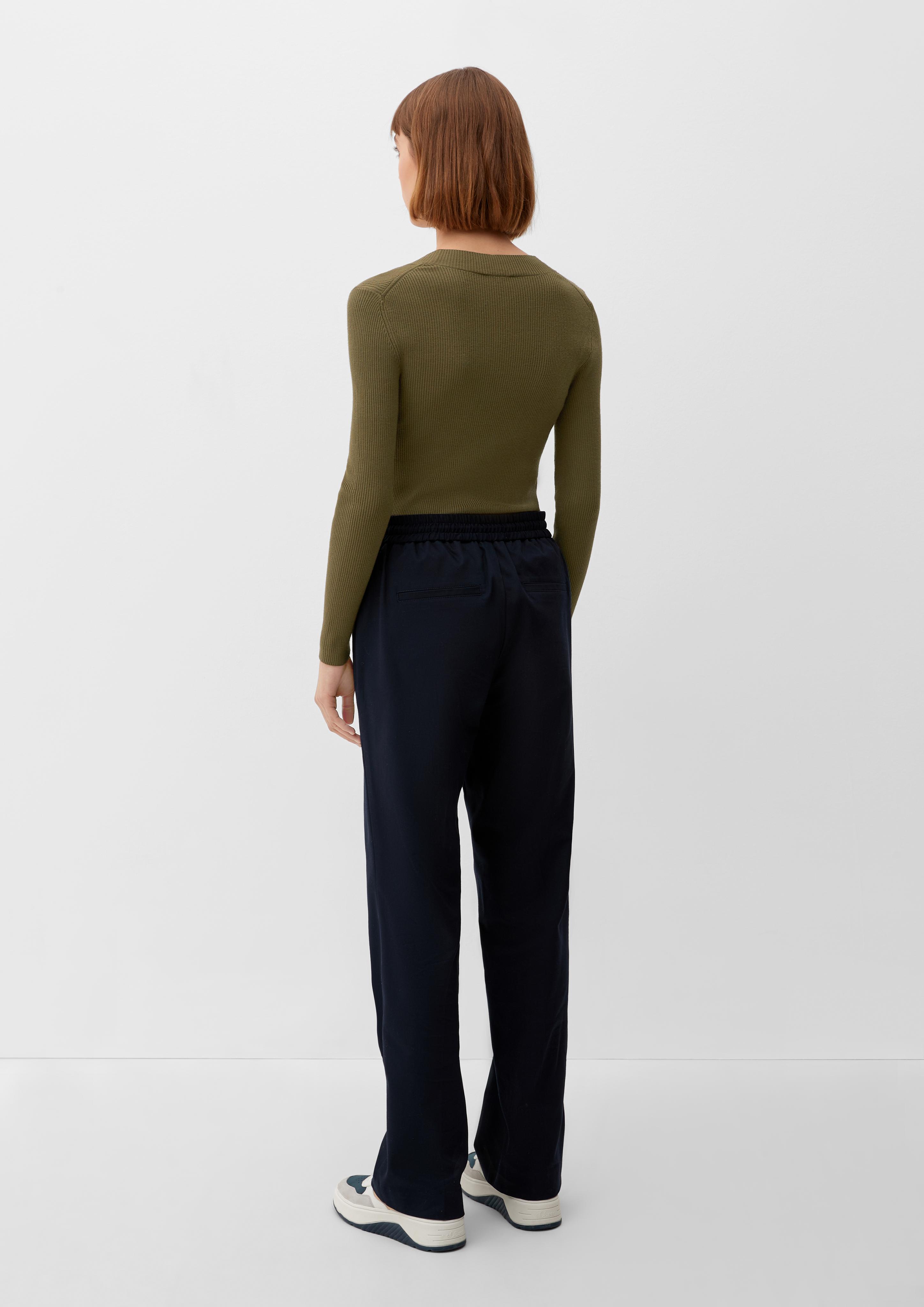 Strickpullover aus Viskosemix  2127036-77W9
