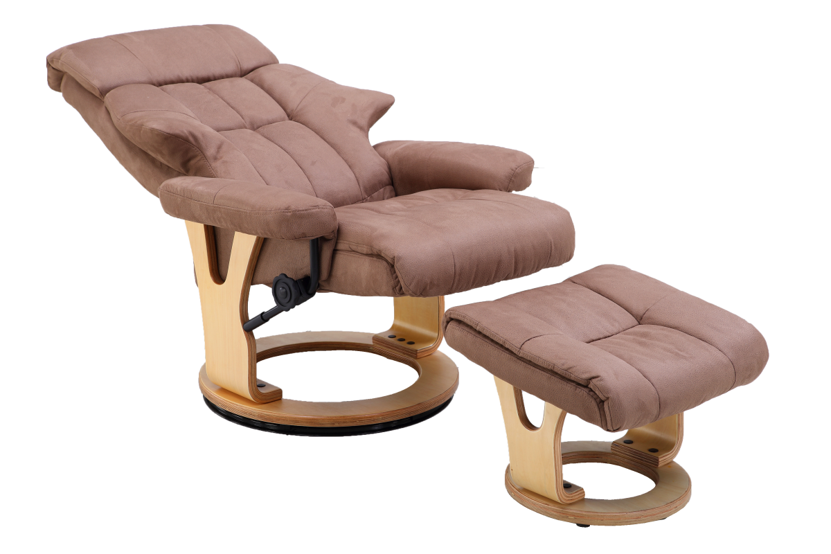FEMO Relaxsessel mit Hocker FM-467 Mikrofaser