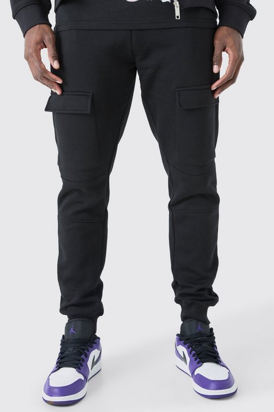 Slim Cargo-Jogginghose