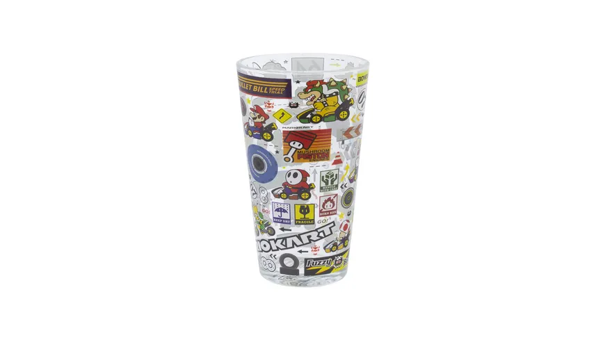 Mario Kart Glas