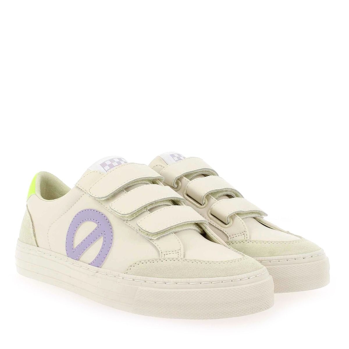 No Name  STRIKE STRAPS E23 - Beige lilas