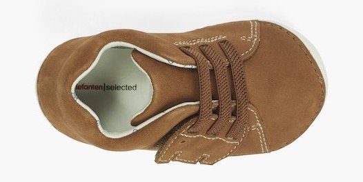 ELEFANTEN Lulu Liso WMS: Mittel Lauflernschuh mit Klettverschluss und Gummizug