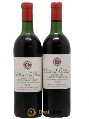 Château La Fleur  1962 - Lot de 2 Bouteilles