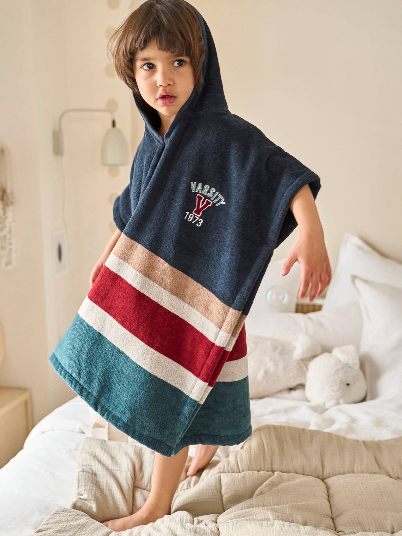 Poncho de bain DANDY marine