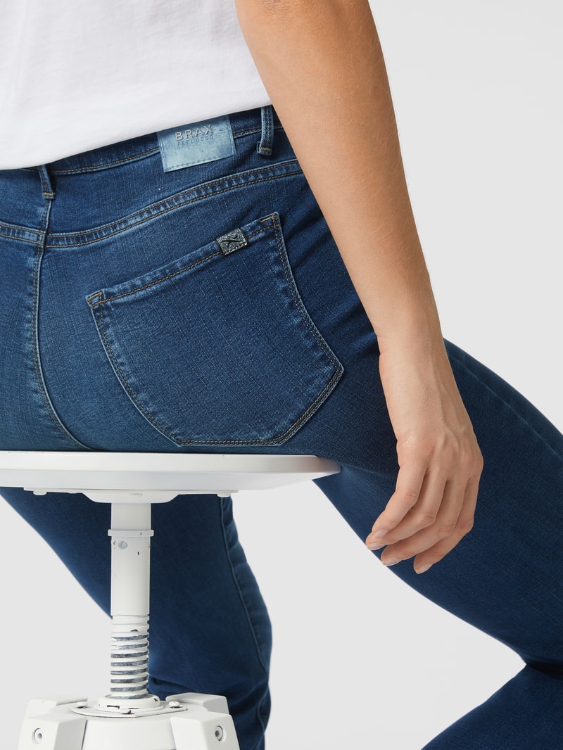 Regular Fit Jeans Modell 'Shakira' in blau