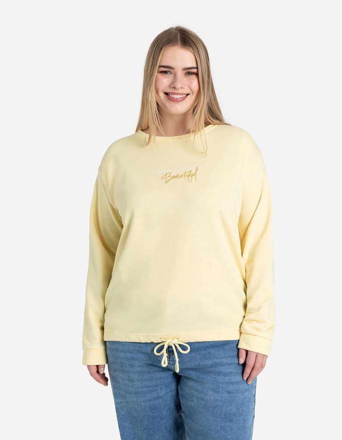 Sweatshirt - Regulierbarer Saum