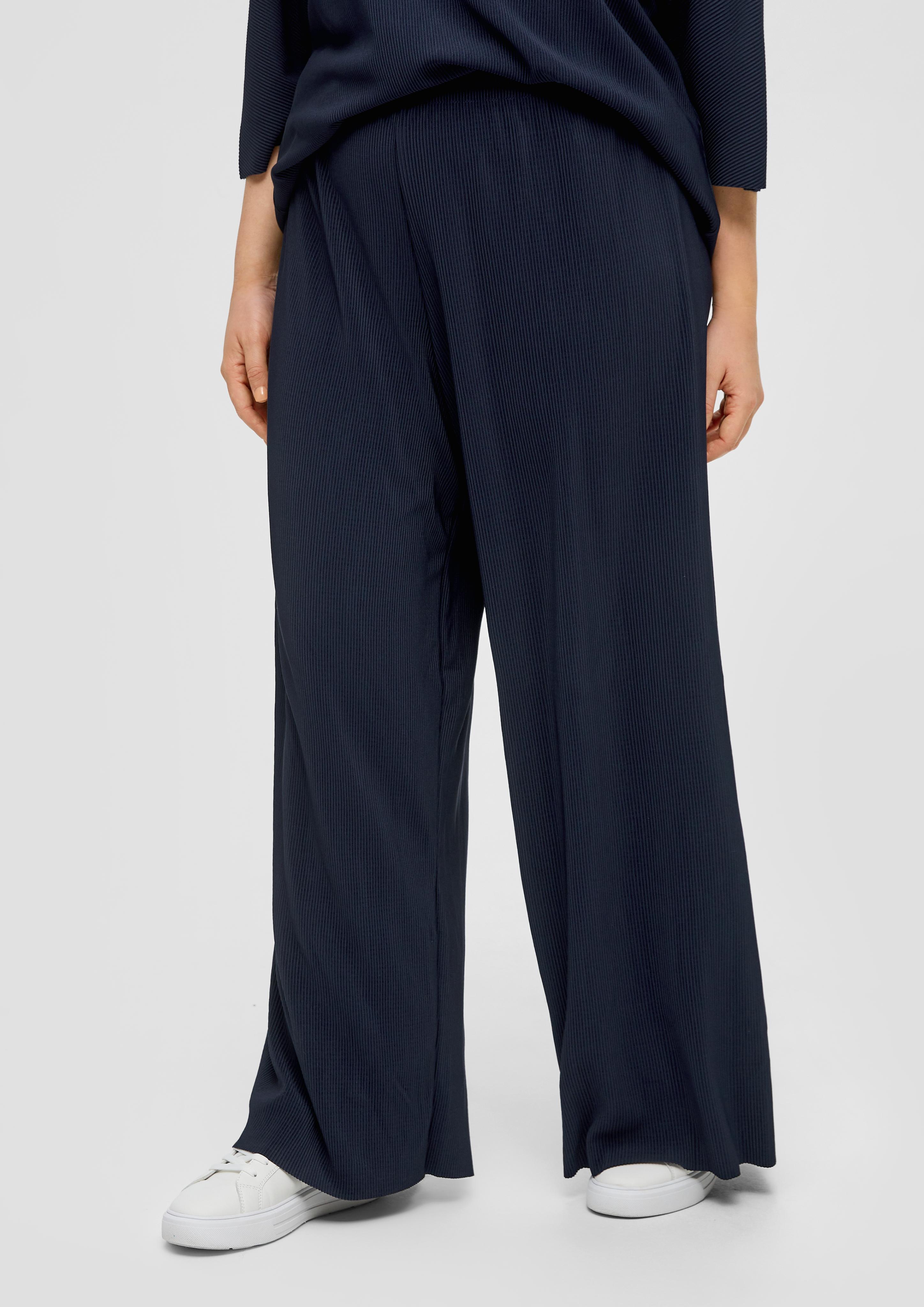Weite plissierte Hose aus Jersey  2151574-5959