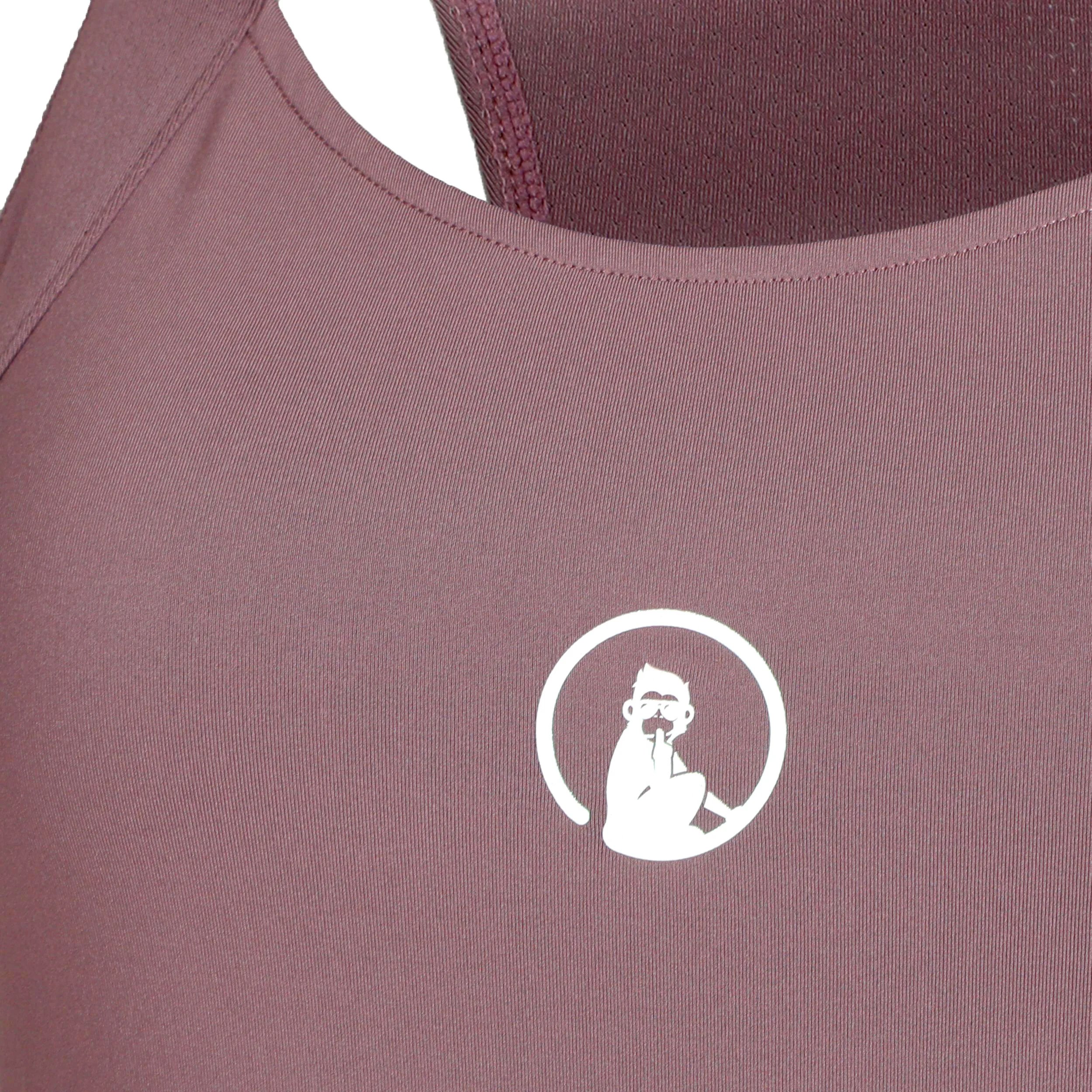 Volley Kleid Damen - Lila, Weiß