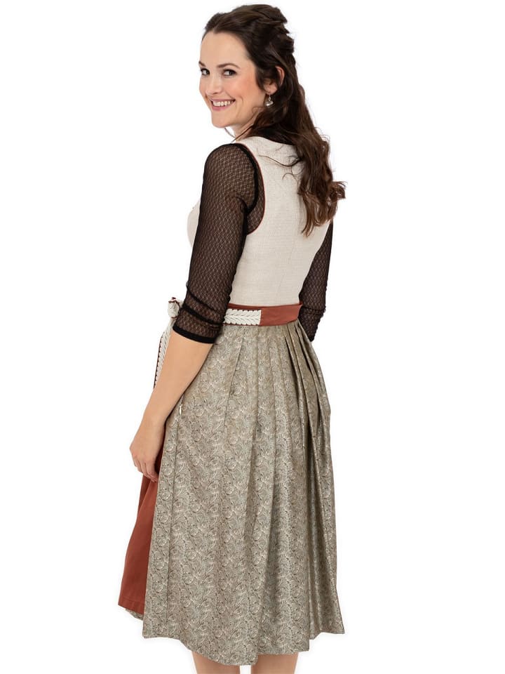MarJo Midi Dirndl RINCHNACH in taupe günstig kaufen