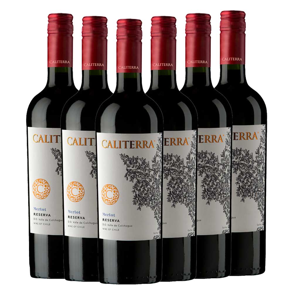 Vina Caliterra S.A. Caliterra Reserva Merlot - 6er Karton