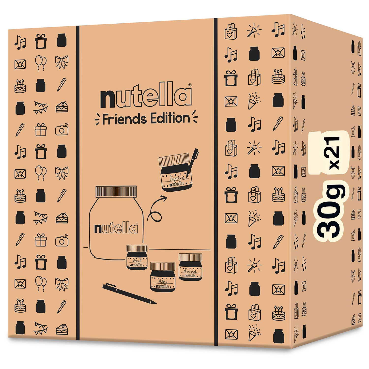 nutella Mini 21x30g
