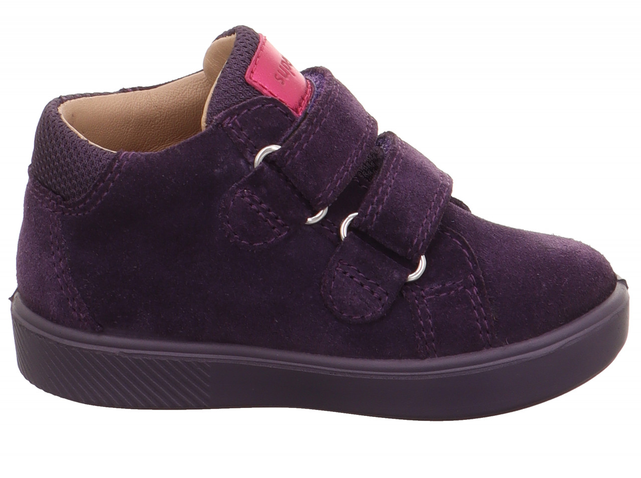 SUPIES - Lila/MetallicSneaker low mit Klettverschluss
