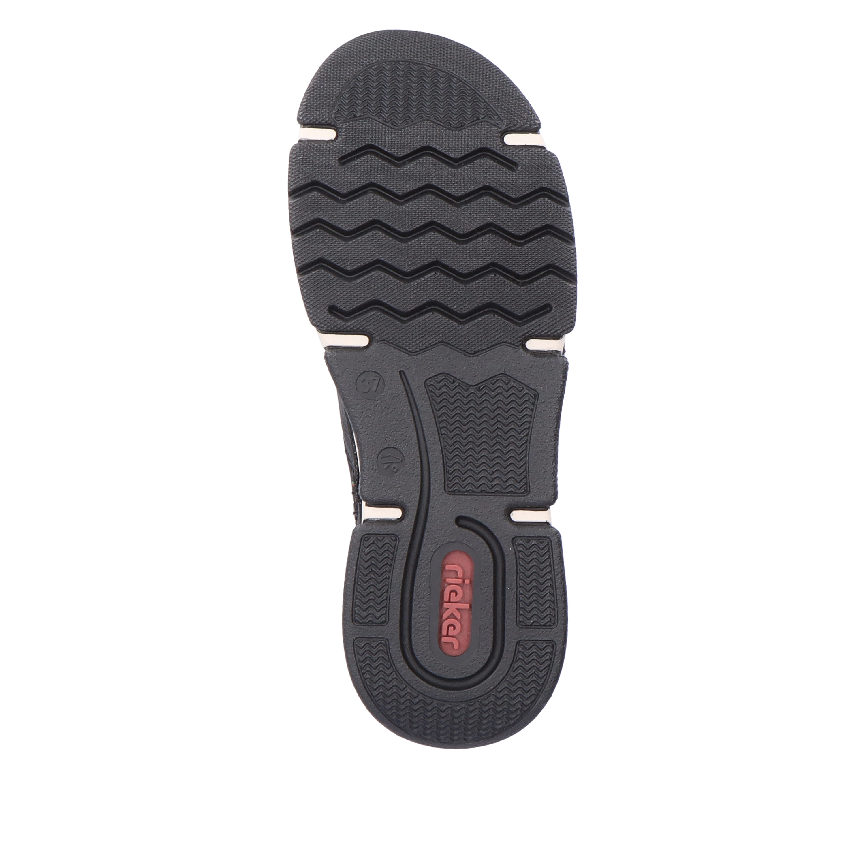 Rieker Damen Slipper urbanschwarz