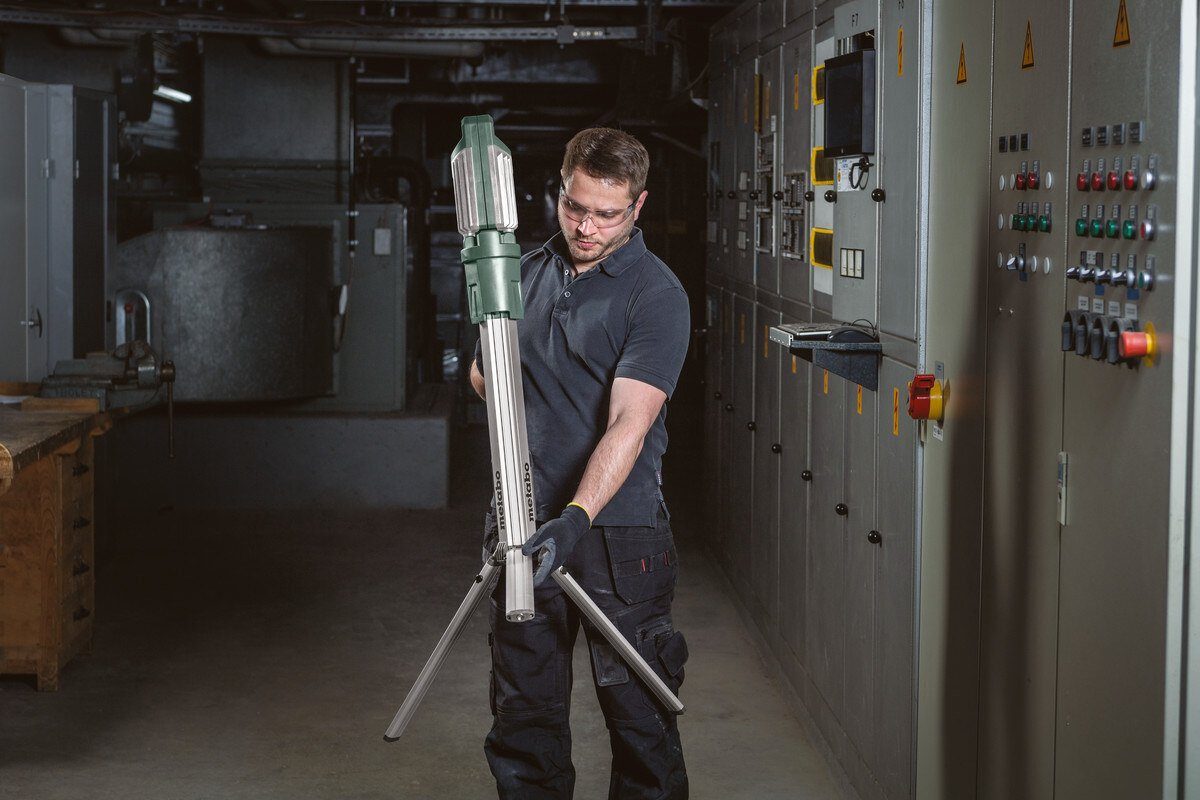 metabo Baustrahler BSA 18 LED 5000 DUO-S, Akku Ohne Akku