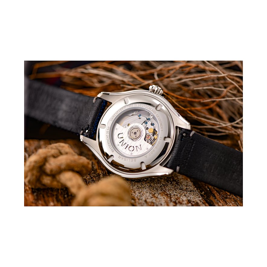 Union Glashütte Uhren-Set inkl. Wechselarmband Belisar Datum Sport