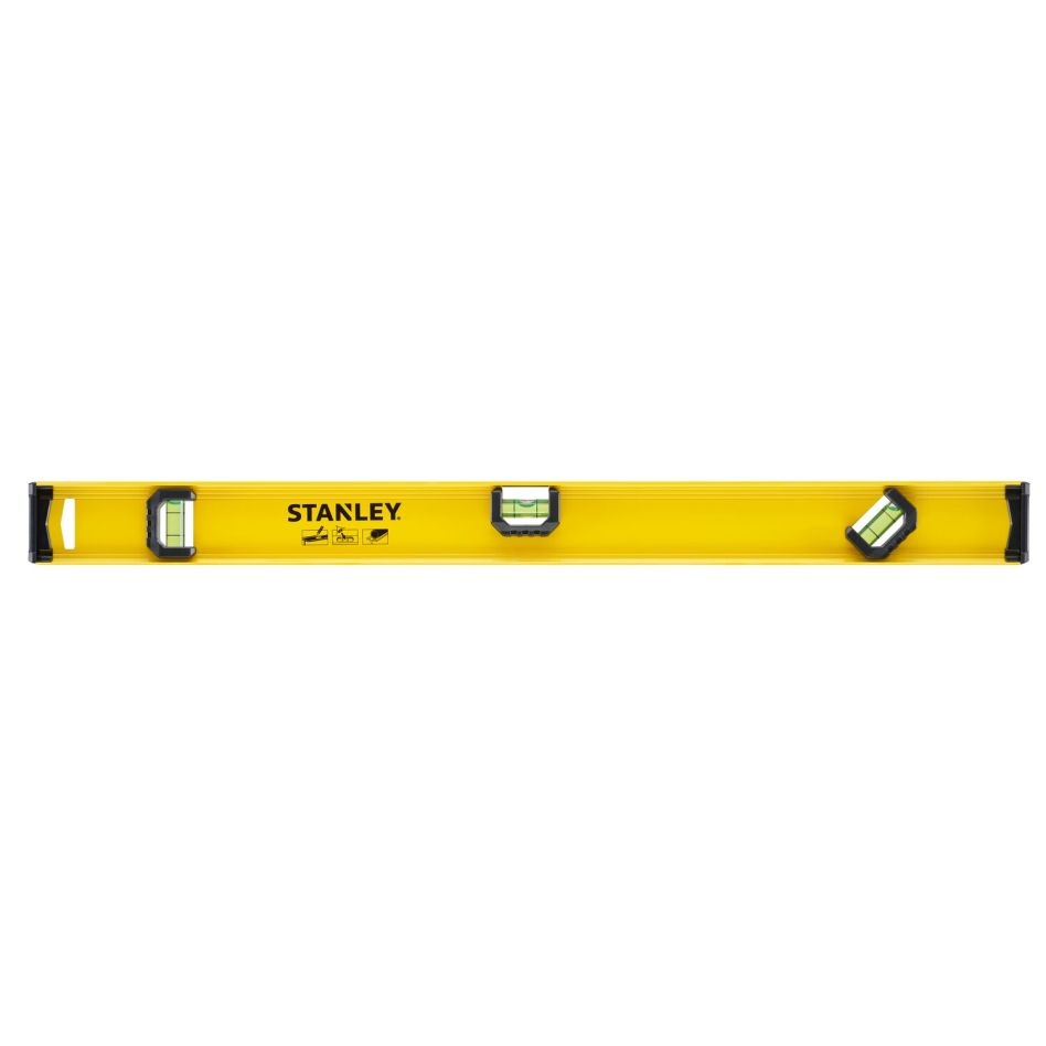 Nivelă Stanley 0-42-074 cu bulă de aer, tip I-Beam, 600 mm (3 fiole)