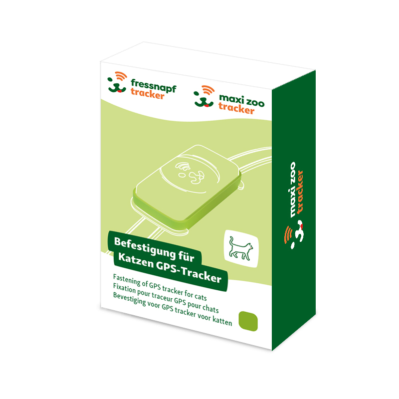 Fressnapf Geschirre & Leinen Fressnapf Befestigungsrahmen für Fressnapf GPS-Tracker Katze grün