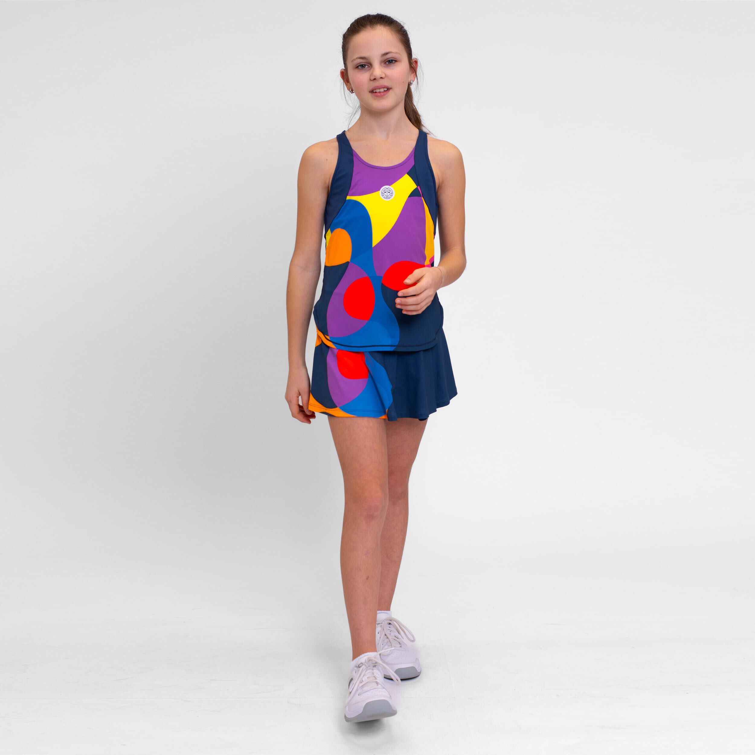 Twiggy Tank-Top Mädchen - Dunkelblau, Mehrfarbig