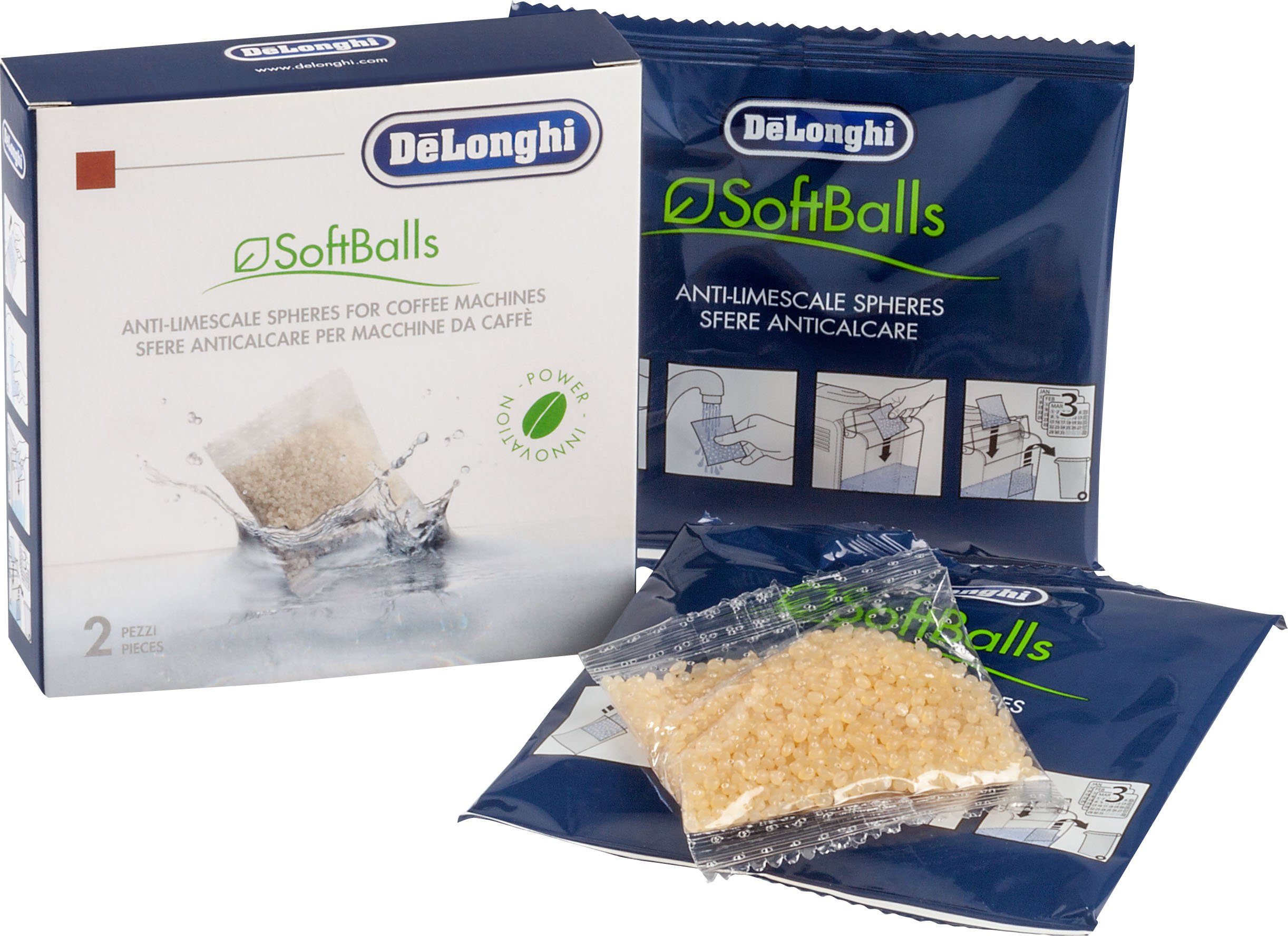 De'Longhi DLSC551 Entkalker (Packung, [2-St)