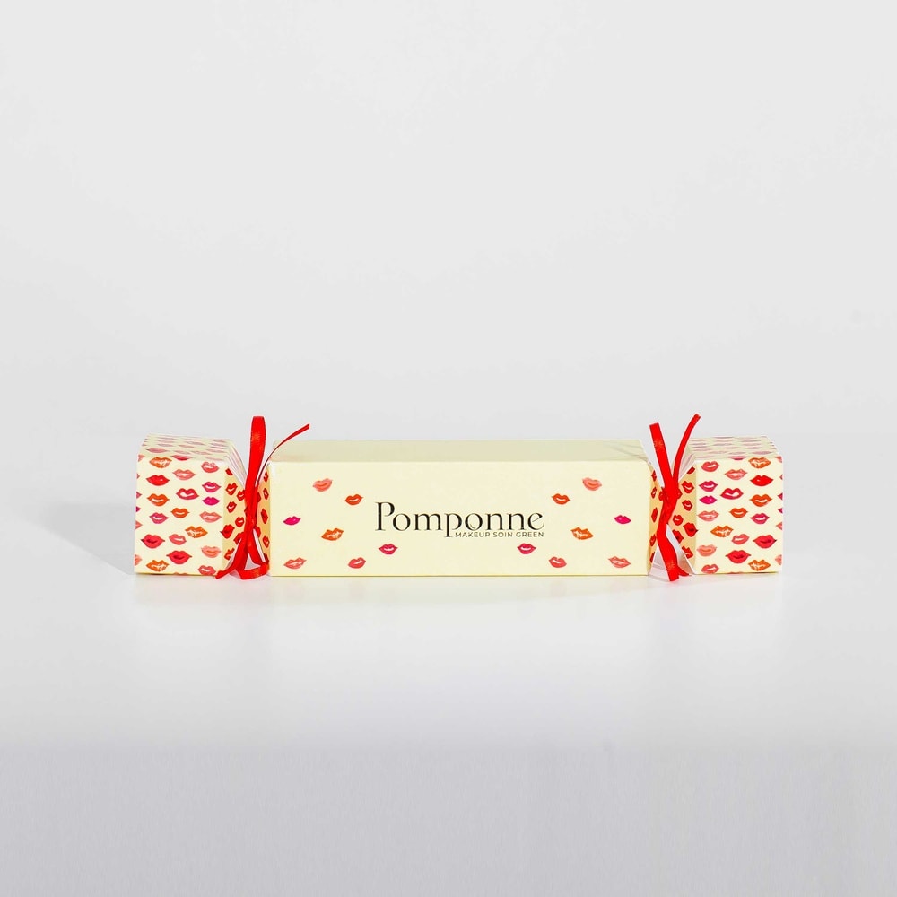 pomponne Cracker duo Mascara & Rouge à lèvres coquelicot naturels COFFRET CADEAU MAQUILLAGE