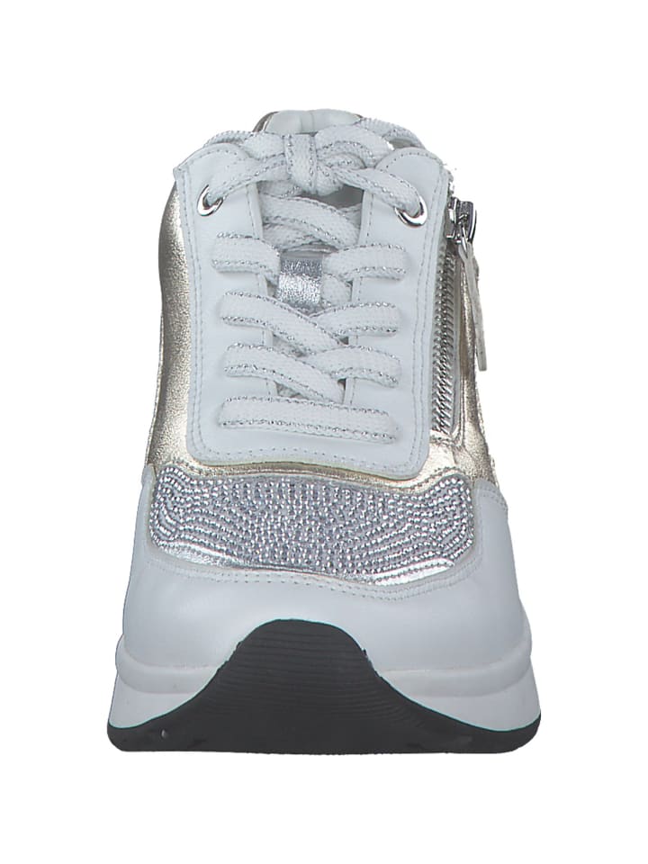 Marco Tozzi Sneakers Low in White comb günstig kaufen