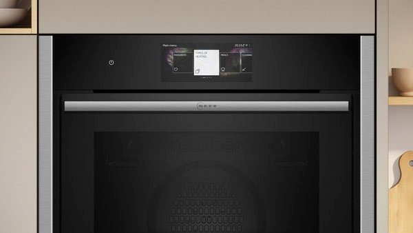 NEFF Einbaubackofen N 90 B64CT73N0, mit Teleskopauszug nachrüstbar, Hydrolyse