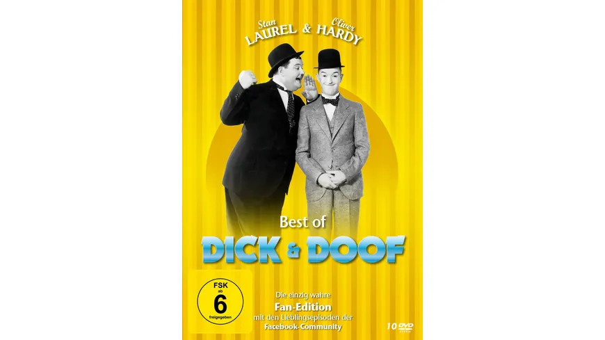 Best of Dick & Doof - Die einzig wahre Fan-Edition (Mit den Lieblingsepisoden der Facebook-Community)  [10 DVDs]