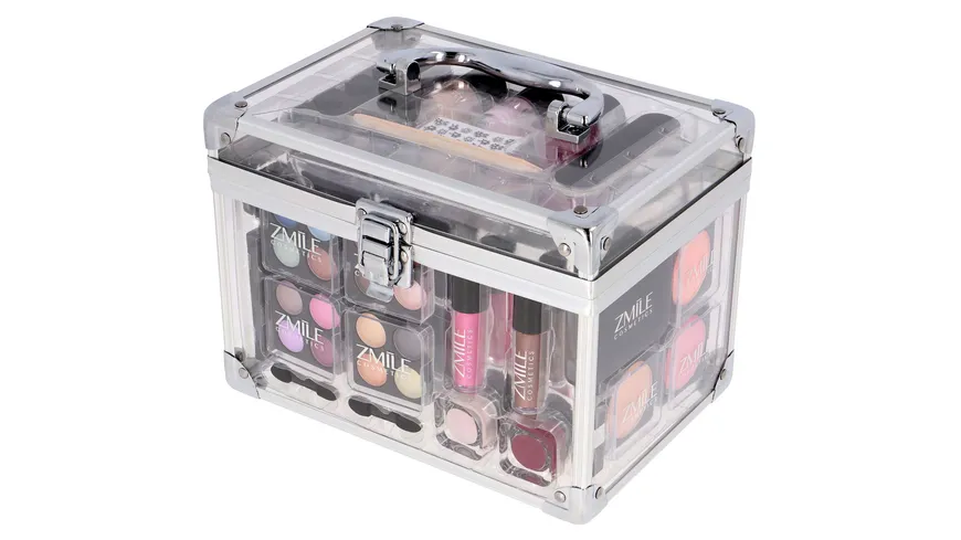 ZMILE COSMETICS Schminkkoffer Acrylic transparent