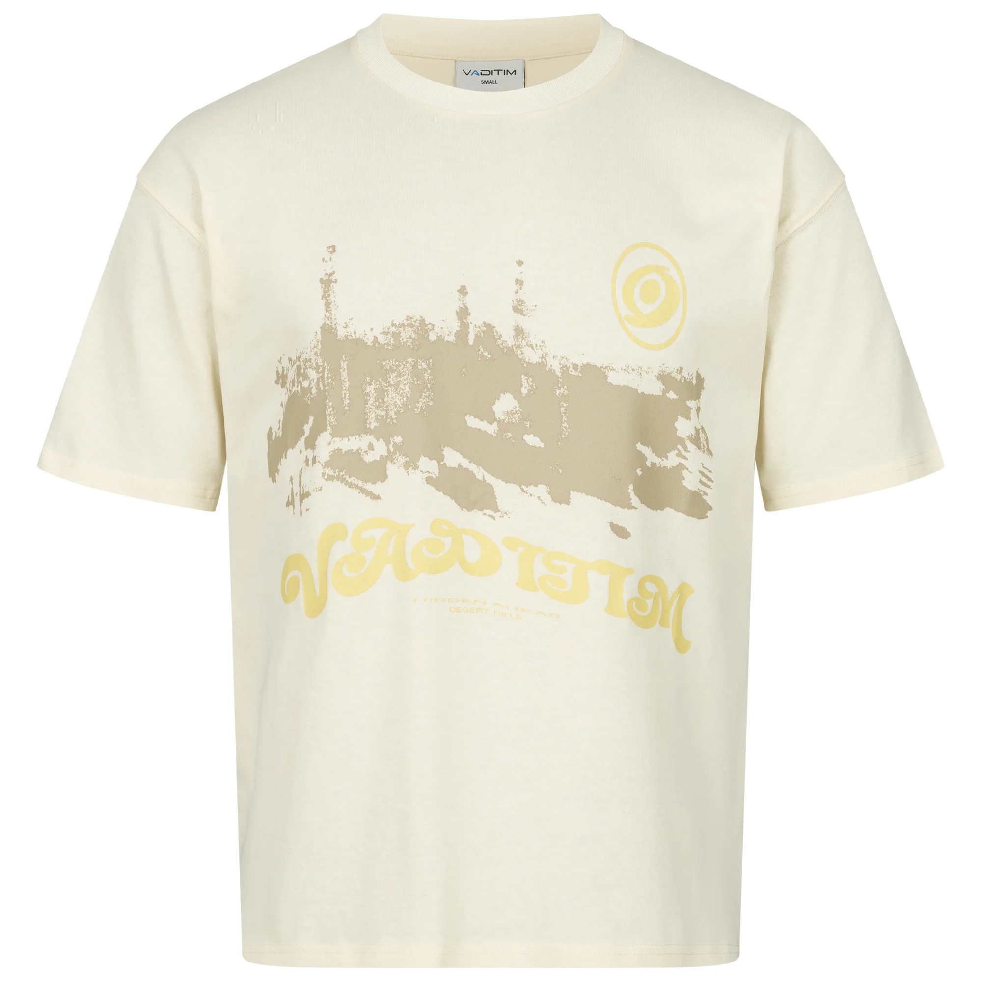Hidden Areas Cream T-shirt