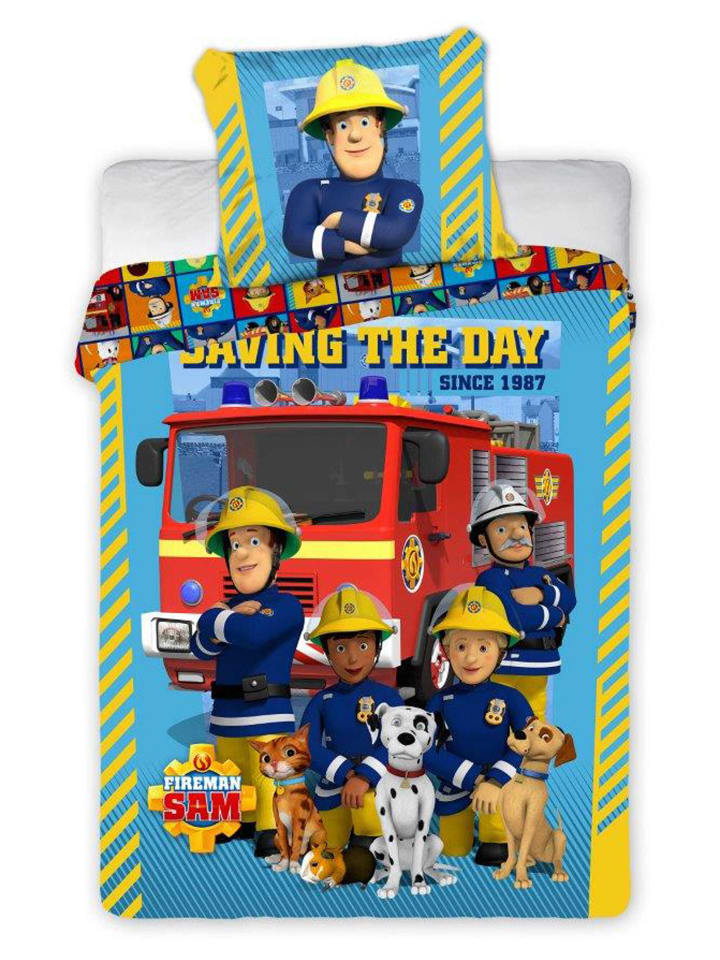 Faro Tekstylia Bettwäsche Cuddles in blau günstig kaufen onesize