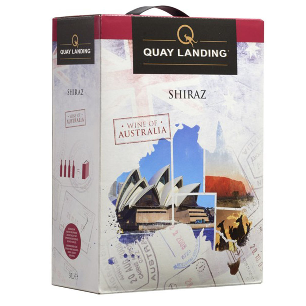 Zimmermann-Graeff Quay Landing Shiraz trocken Bag in Box 3 Liter