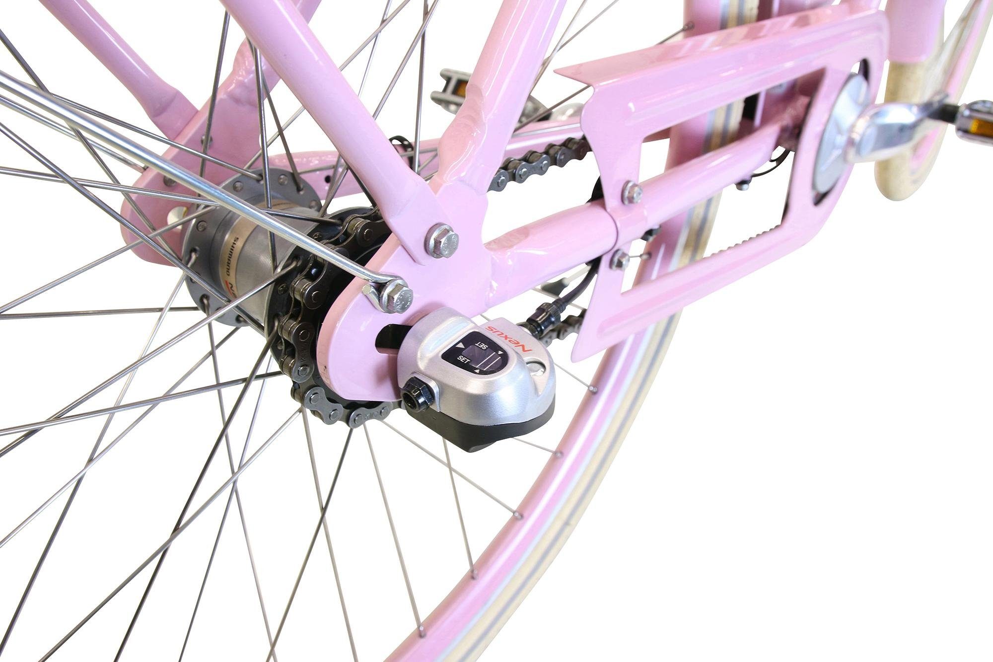FASHION LINE Tourenrad, 3 Gang Shimano Nexus Schaltwerk, Nabenschaltung