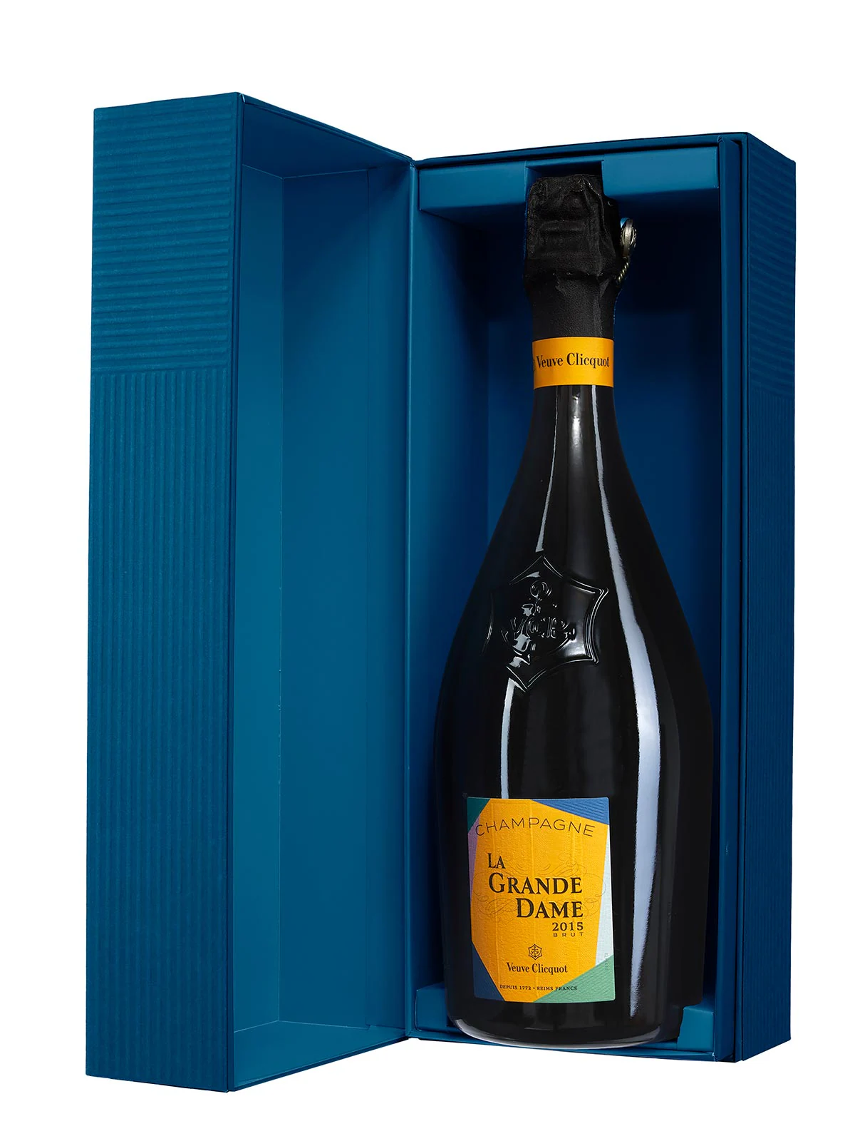 Veuve Clicquot La Grande Dame 2015 Grigio Blu Scuro