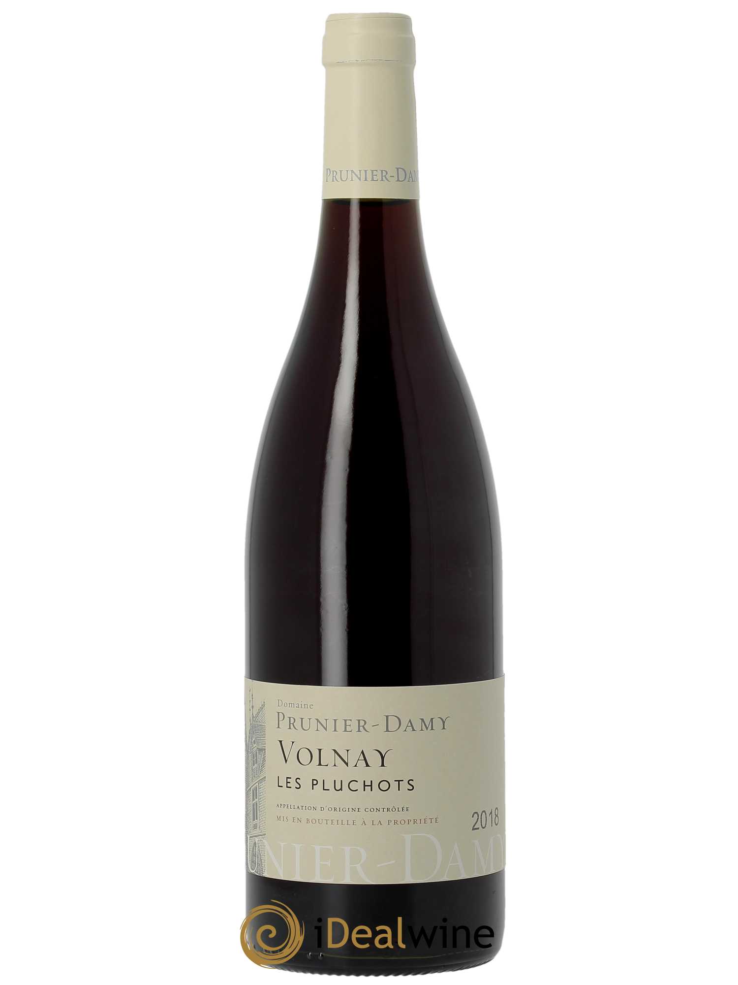 Volnay Les Pluchots Prunier-Damy  2018 - Lot de 1 Bouteille