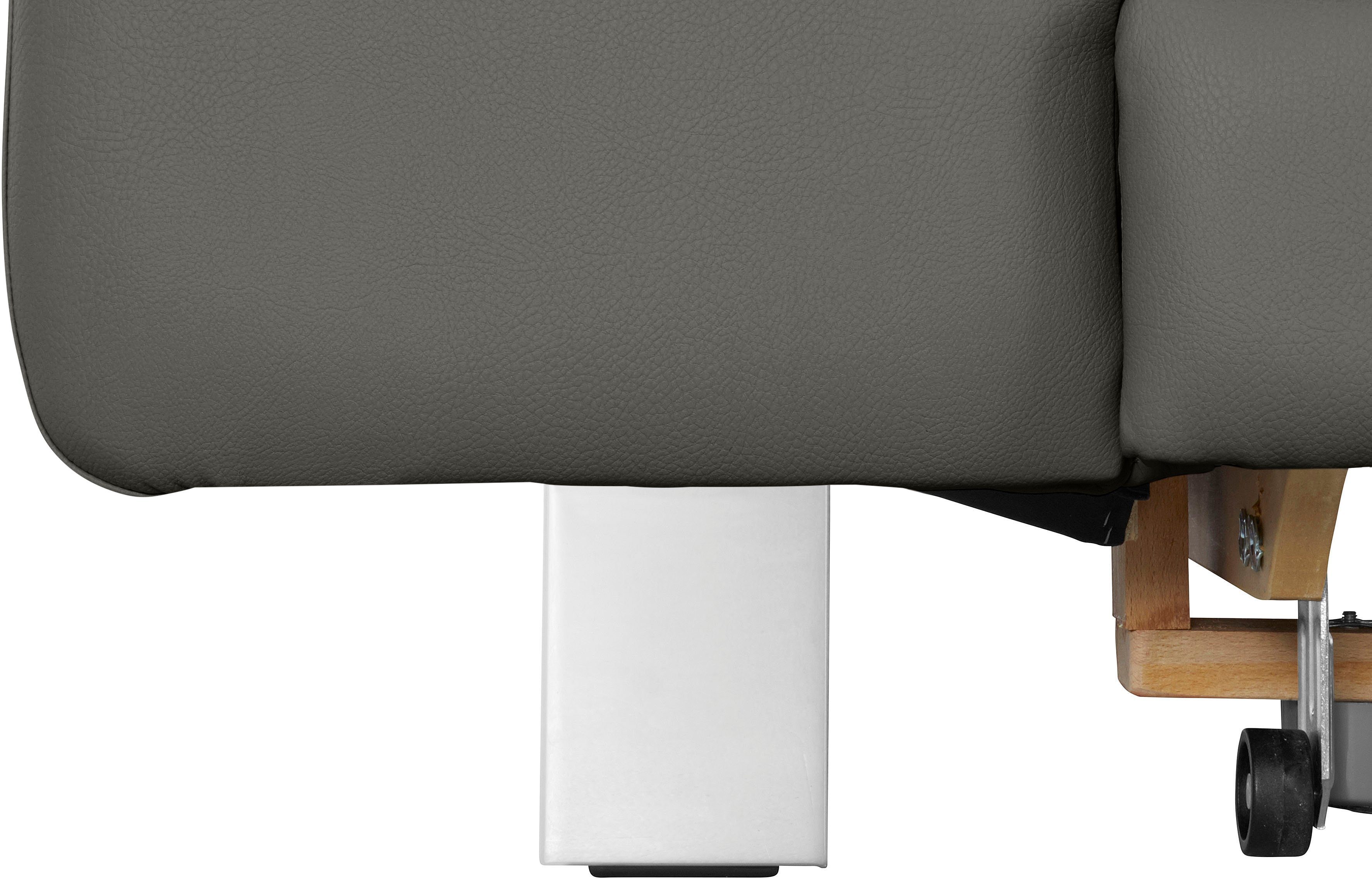 COTTA Ecksofa Driver, mit Kopfteilverstellung, wahlweise mit Bettfunktion