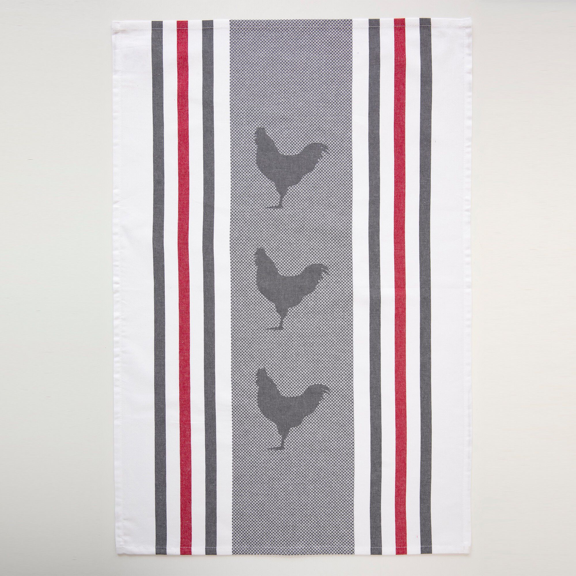 Torchons motif poule et vache