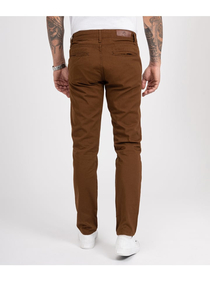 Rock Creek Chino in Braun günstig kaufen