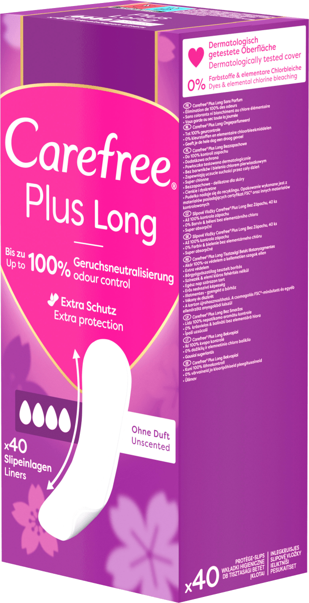 Slipeinlage Plus Long, 40 St