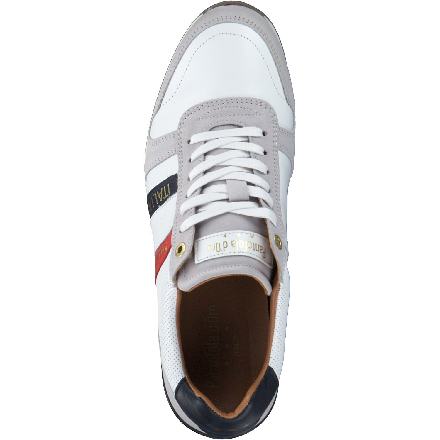 Pantofola d´Oro Rizza Uomo Low 10231019, Klassische- & Business Schuhe, Herren, BRIGHT WHITE